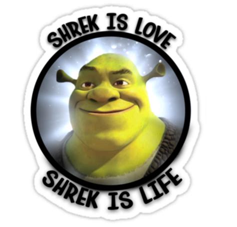 shrek is love shrek is life meme